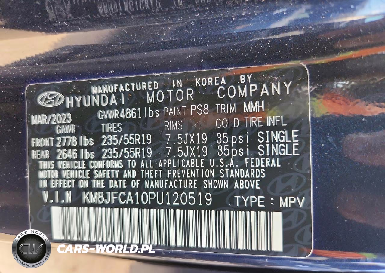 2023 Hyundai Tucson Sel Convenience VIN:KM8JFCA10PU120519 - 14