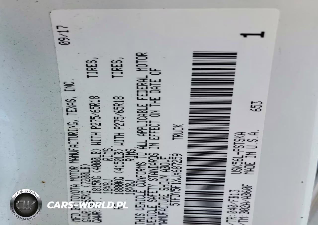 2018 Toyota Tundra Crewmax Sr5 VIN:5TFDY5F1XJX687259 - 13
