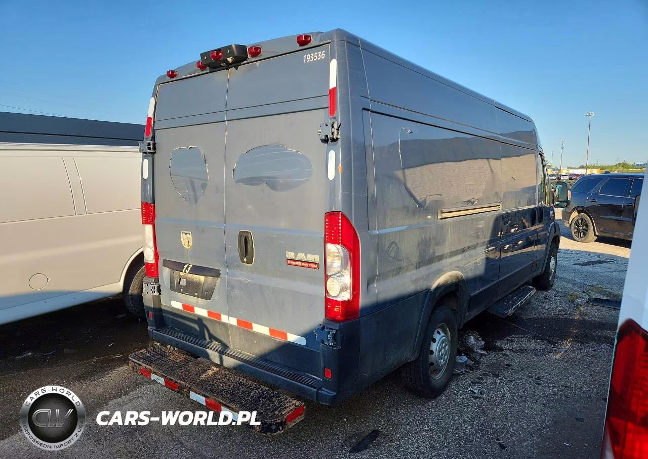 2020 Ram Promaster 3500 Delivery Van VIN:3C6URVJG3LE144970 - 3