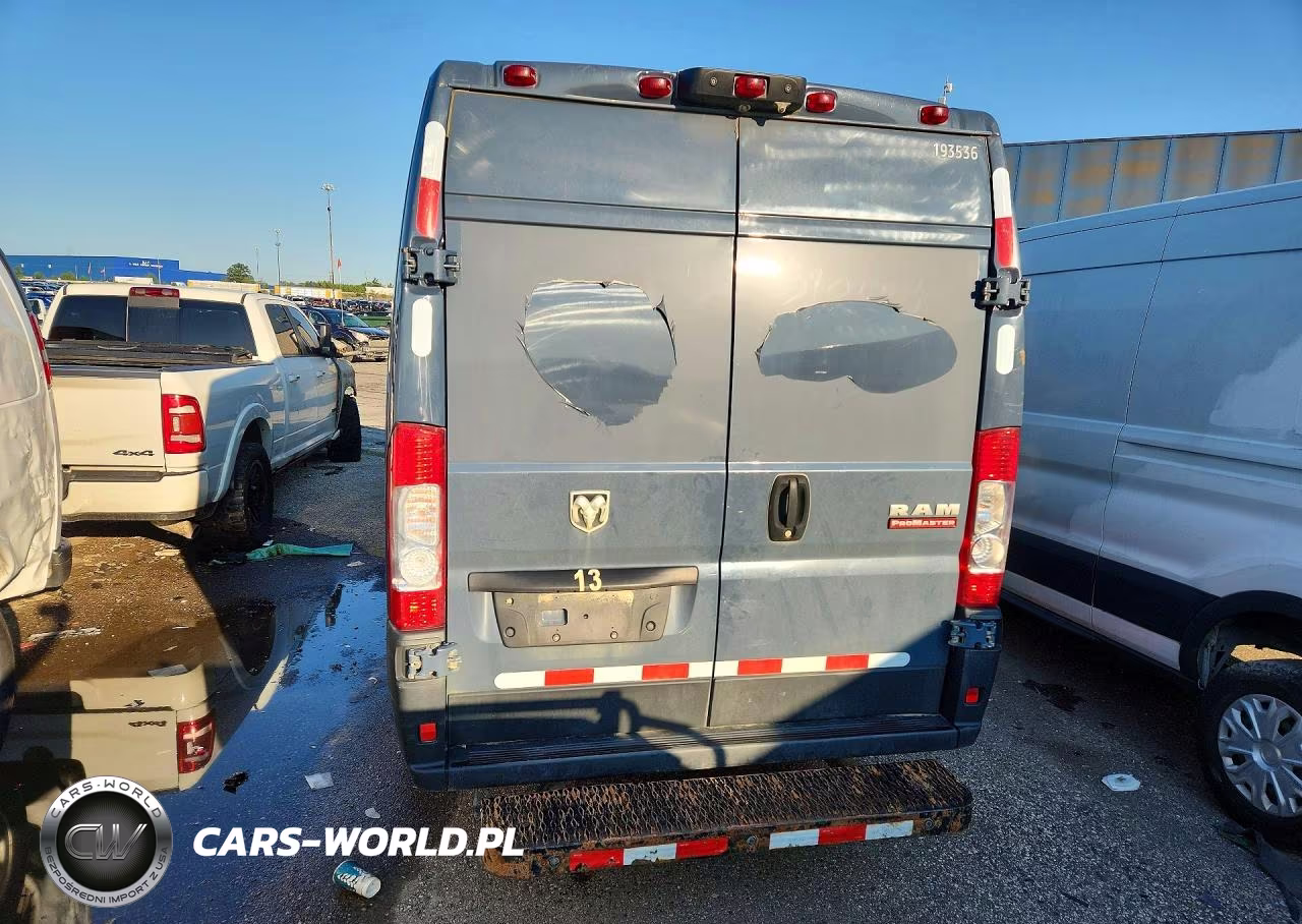 2020 Ram Promaster 3500 Delivery Van VIN:3C6URVJG3LE144970 - 6