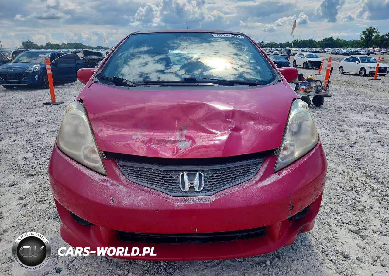 2010 Honda Fit Sport VIN:JHMGE8H49AC021496 - 5