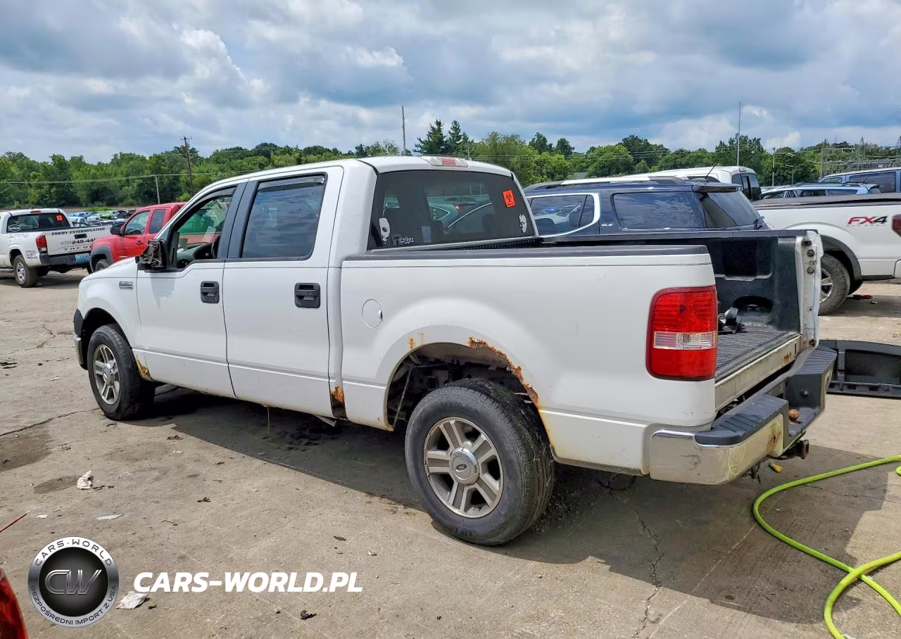 2008 Ford F150 Supercrew VIN:1FTRW12W68FB27325 - 2