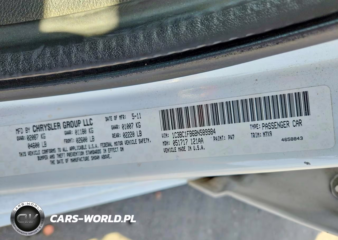 2011 Chrysler 200 VIN:1C3BC1FB6BN589984 - 12