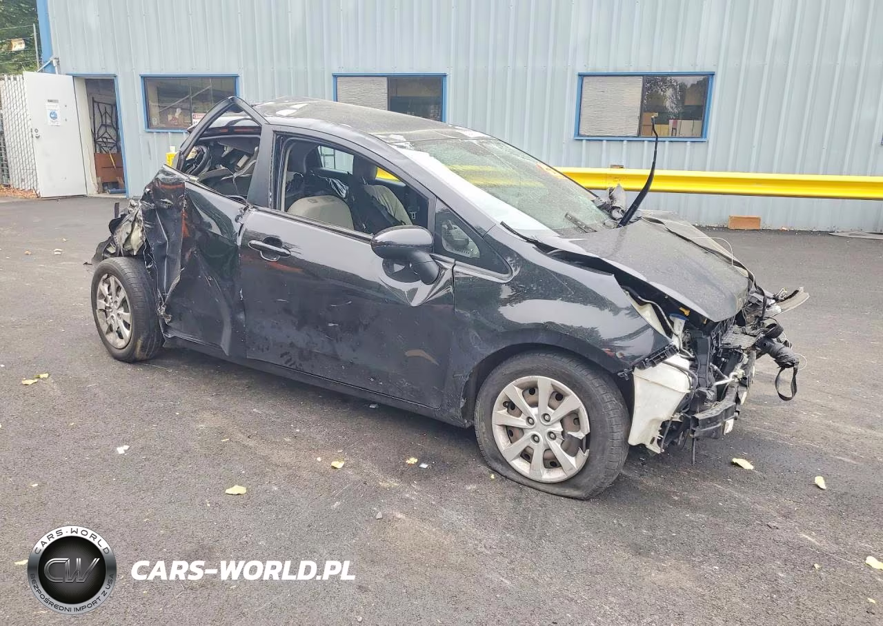 2014 Kia Rio Lx VIN:KNADM5A33E6358481 - 4