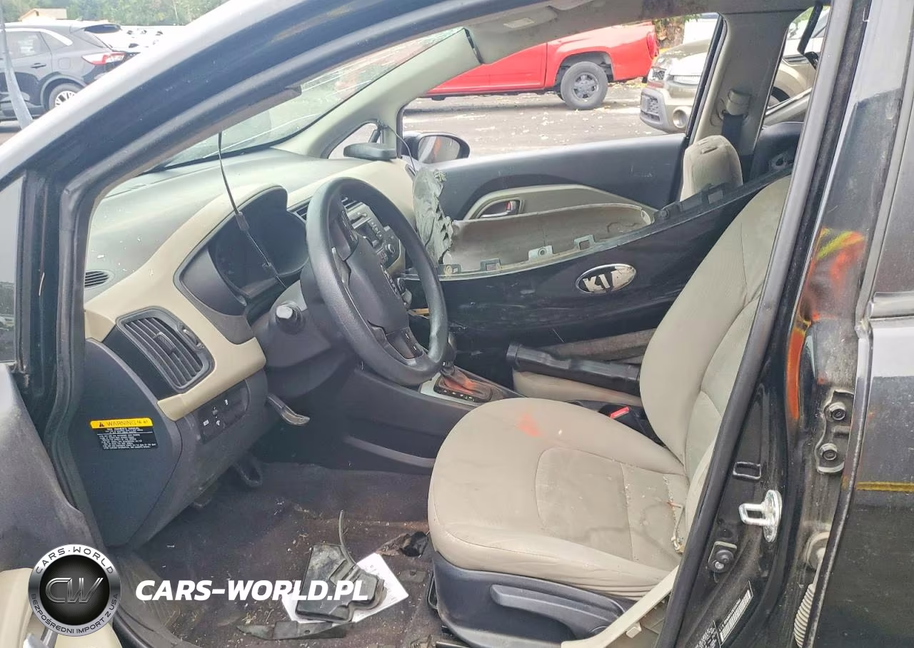 2014 Kia Rio Lx VIN:KNADM5A33E6358481 - 7