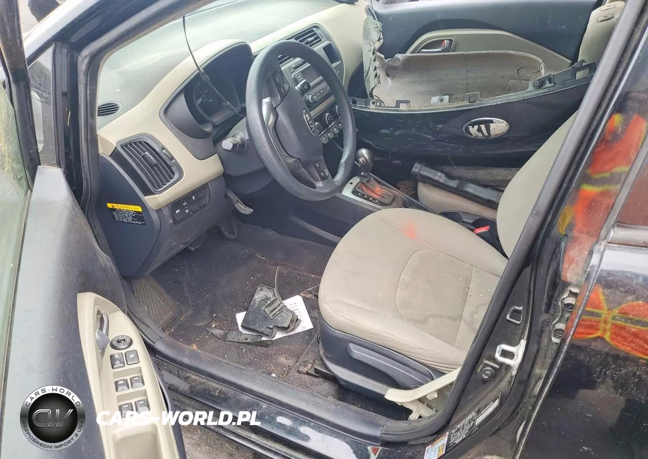 2014 Kia Rio Lx VIN:KNADM5A33E6358481 - 8