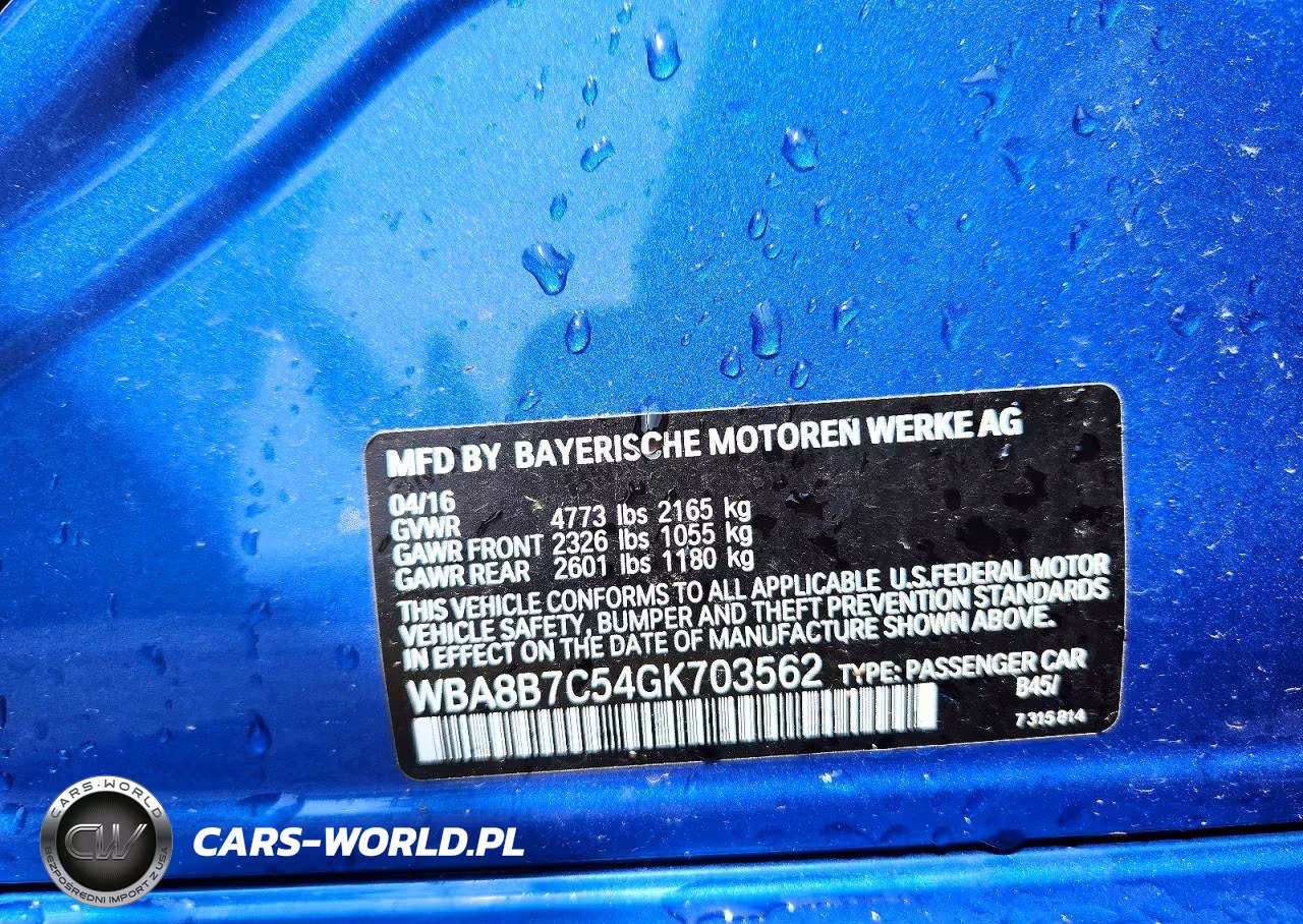 2016 BMW 340 Xi VIN:WBA8B7C54GK703562 - 13