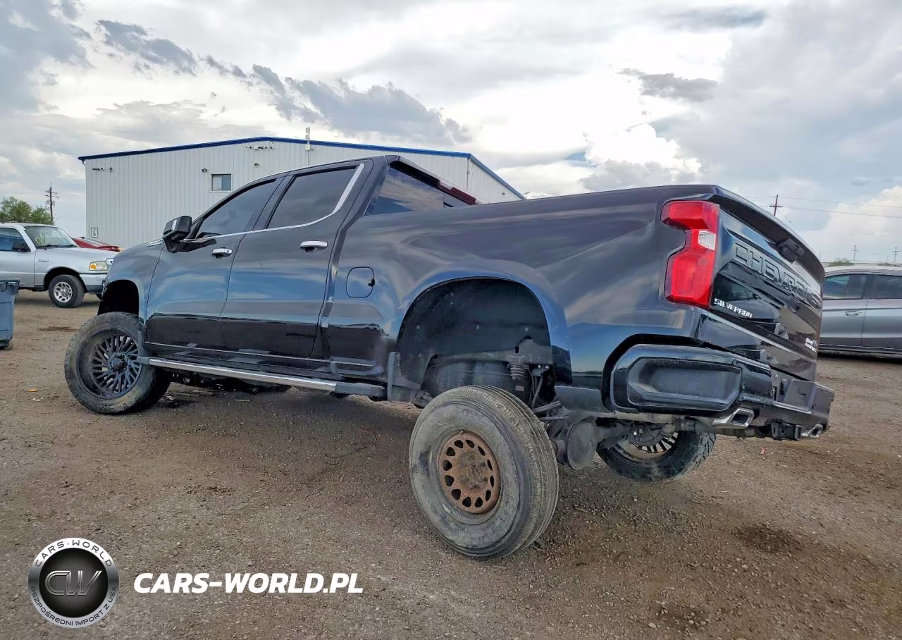2021 Chevrolet Silverado K1500 High Country VIN:1GCUYHET6MZ312806 - 2
