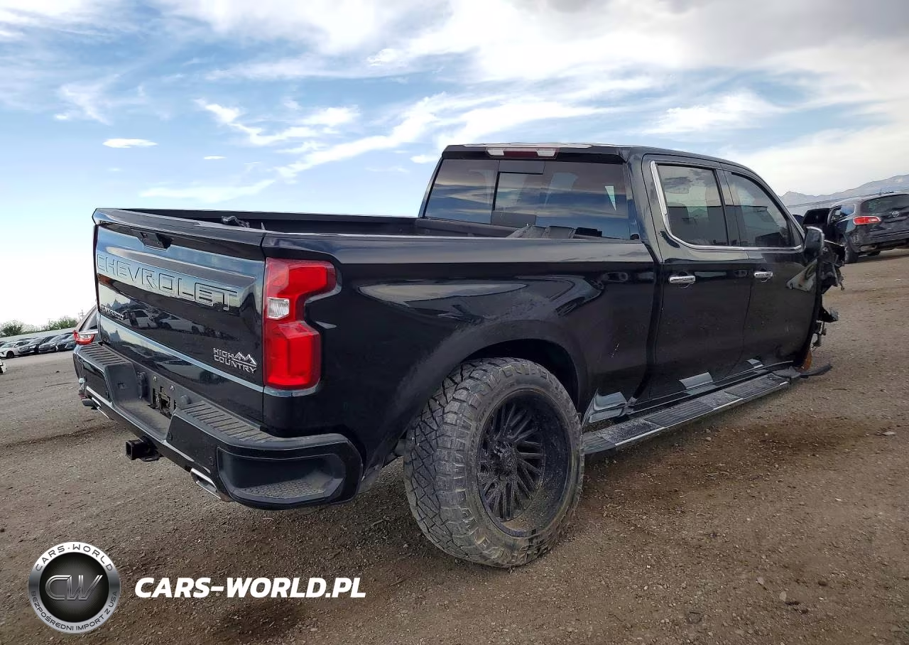 2021 Chevrolet Silverado K1500 High Country VIN:1GCUYHET6MZ312806 - 3