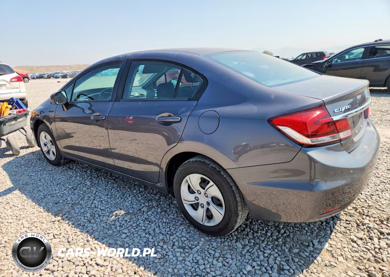 2014 Honda Civic Lx VIN:19XFB2F5XEE047831 - 2