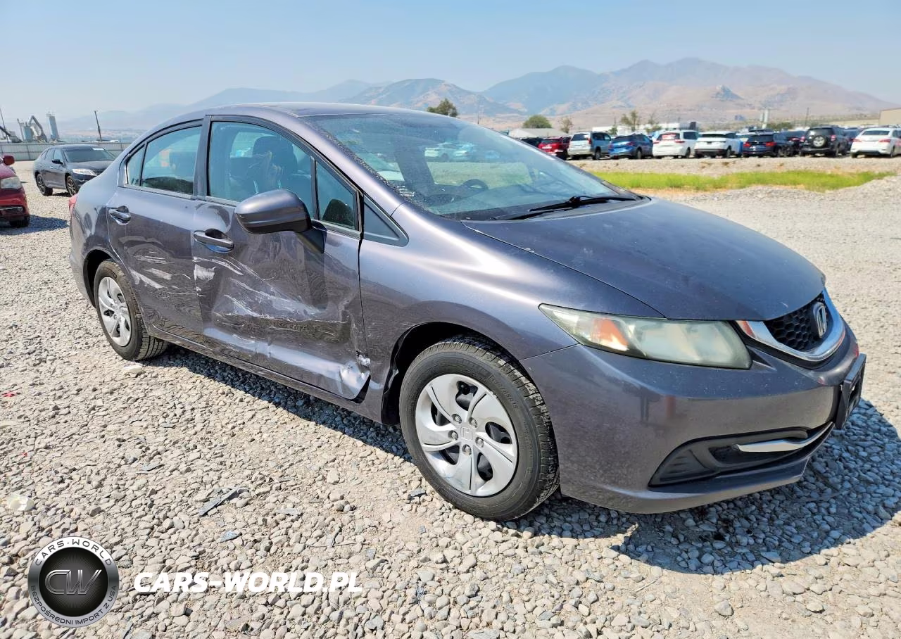 2014 Honda Civic Lx VIN:19XFB2F5XEE047831 - 4