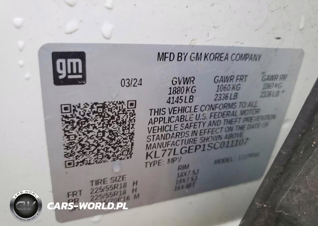 2025 Chevrolet Trax 1Rs VIN:KL77LGEP1SC011107 - 13