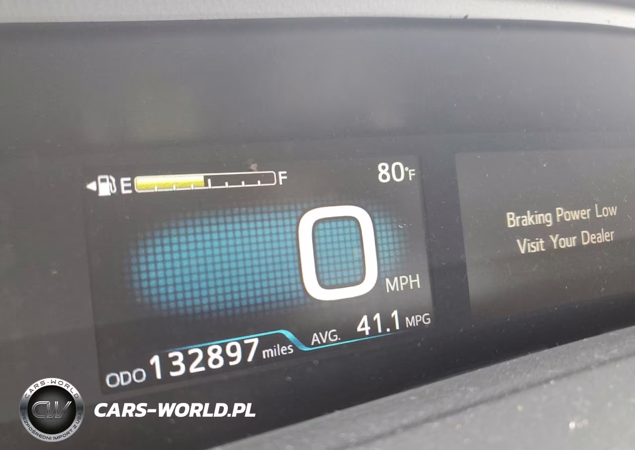 2016 Toyota Prius VIN:JTDKBRFU8G3501289 - 9