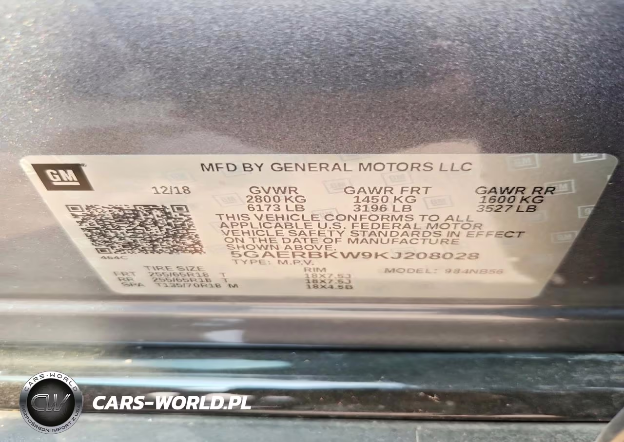 2019 Buick Enclave Essence VIN:5GAERBKW9KJ208028 - 14