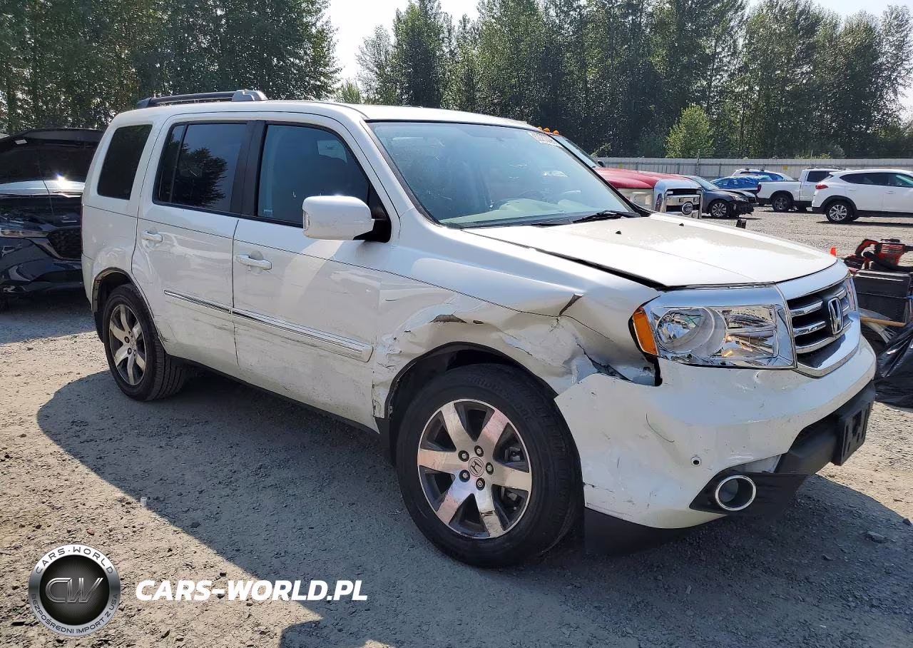 2015 Honda Pilot Touring VIN:5FNYF4H93FB014934 - 4