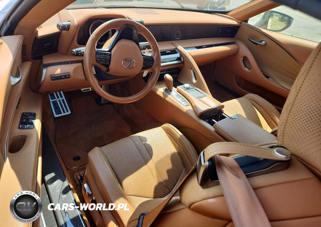 2022 Lexus Lc 500 VIN:JTHMPAAY0NA105452 - 8