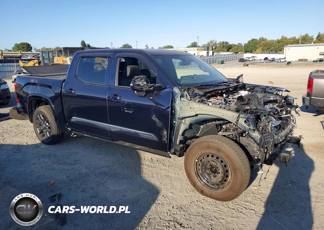 2025 Toyota Tundra Platinum Hv VIN:5TFNC5DB5SX100689 - 4