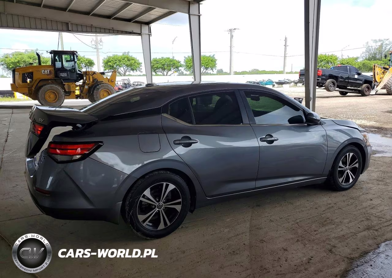 2021 Nissan Sentra Sv VIN:3N1AB8CV1MY325159 - 3