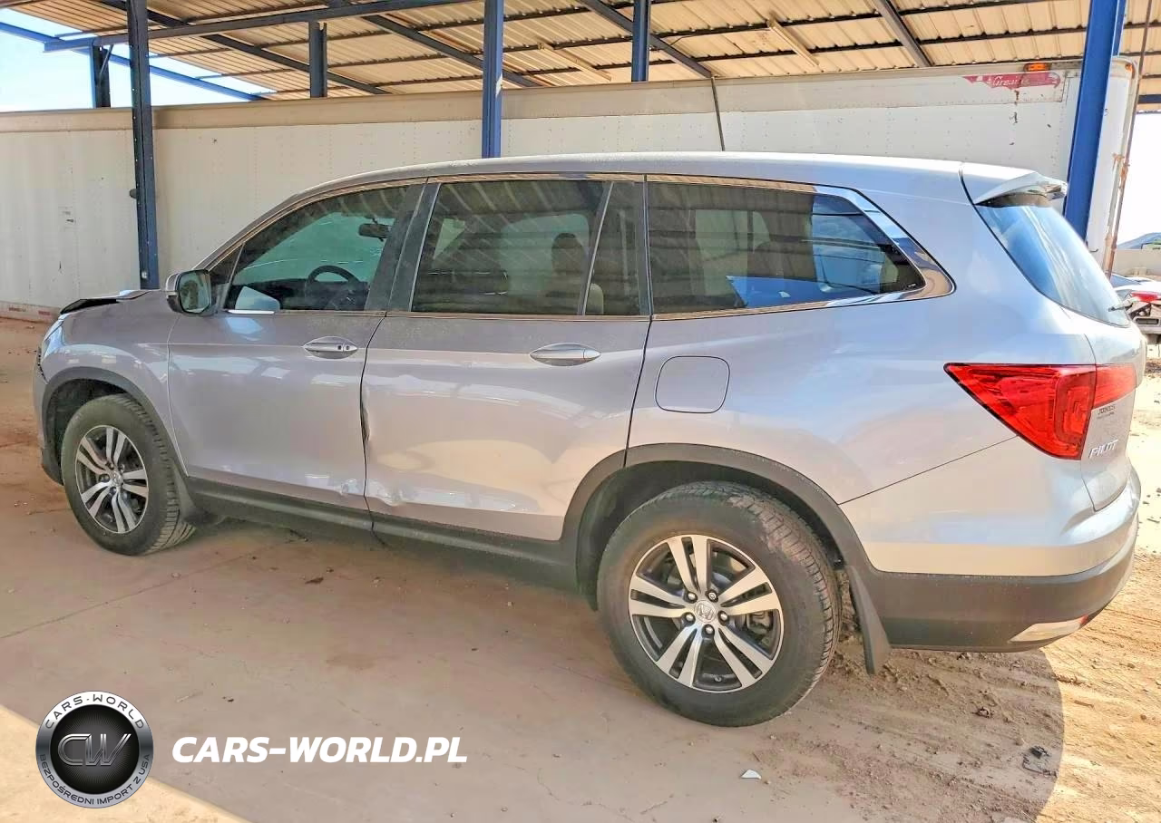 2017 Honda Pilot Ex VIN:5FNYF5H3XHB016023 - 2