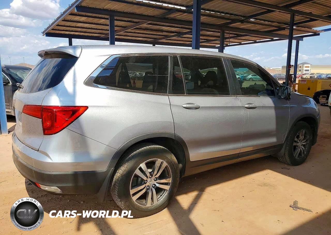 2017 Honda Pilot Ex VIN:5FNYF5H3XHB016023 - 3