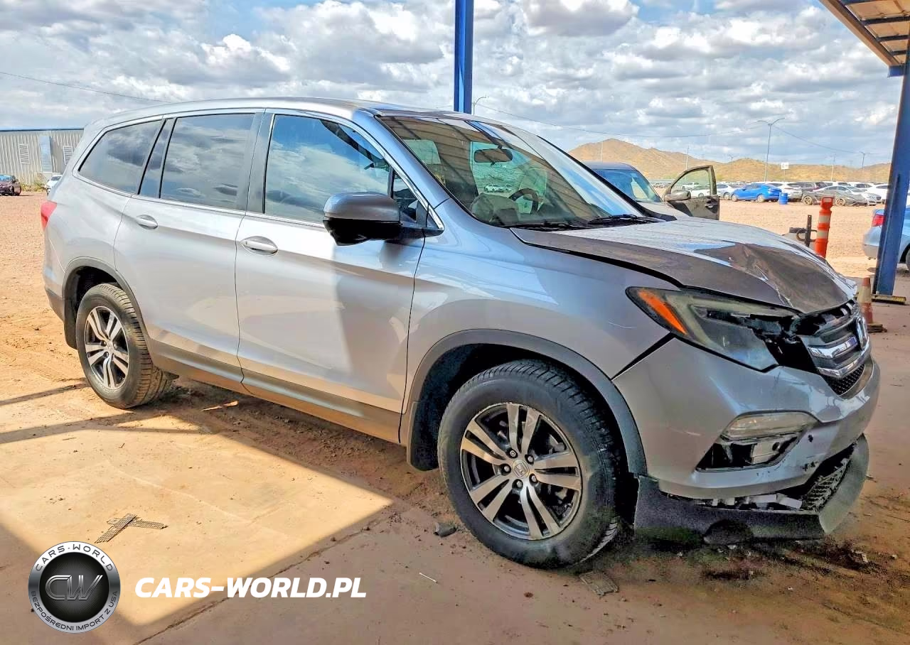 2017 Honda Pilot Ex VIN:5FNYF5H3XHB016023 - 4