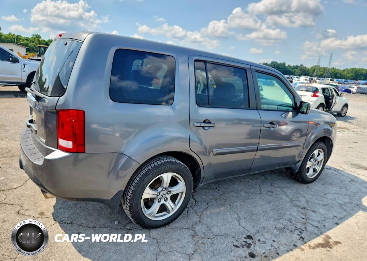 2012 Honda Pilot Exl VIN:5FNYF4H67CB015005 - 3