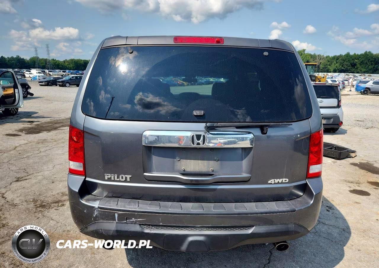 2012 Honda Pilot Exl VIN:5FNYF4H67CB015005 - 6