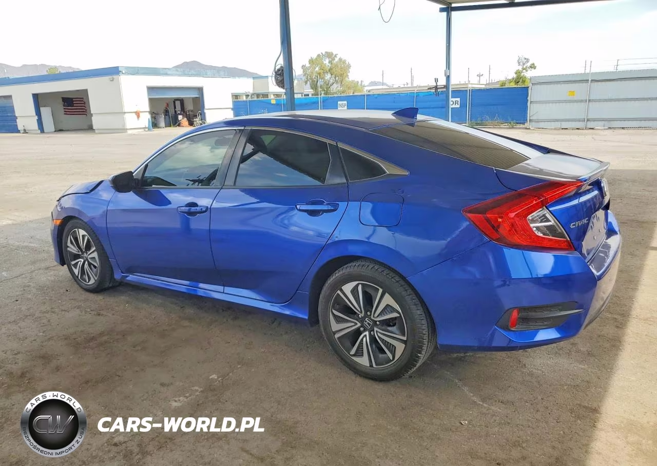 2018 Honda Civic Ex VIN:JHMFC1F37JX008662 - 2