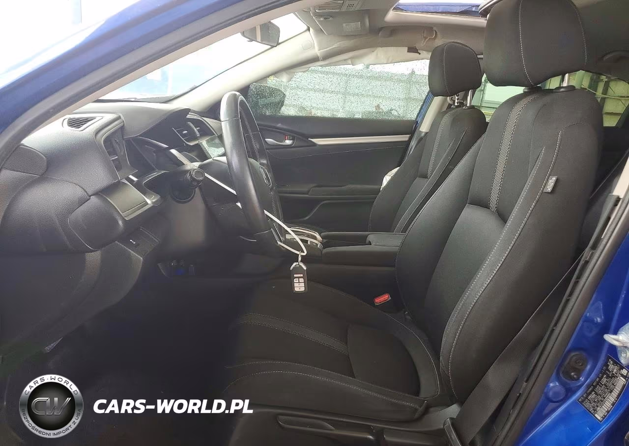 2018 Honda Civic Ex VIN:JHMFC1F37JX008662 - 7