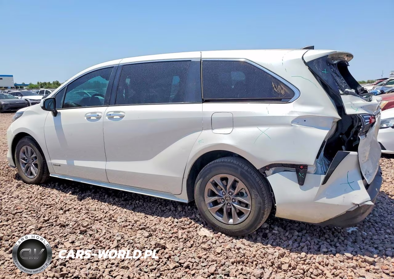 2021 Toyota Sienna Xle VIN:5TDYRKEC5MS029908 - 2