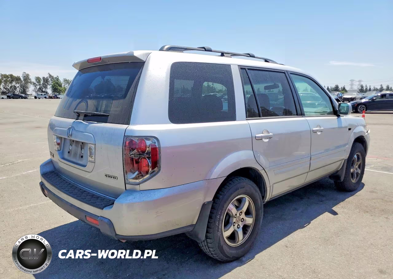2008 Honda Pilot Se VIN:5FNYF18398B023148 - 3