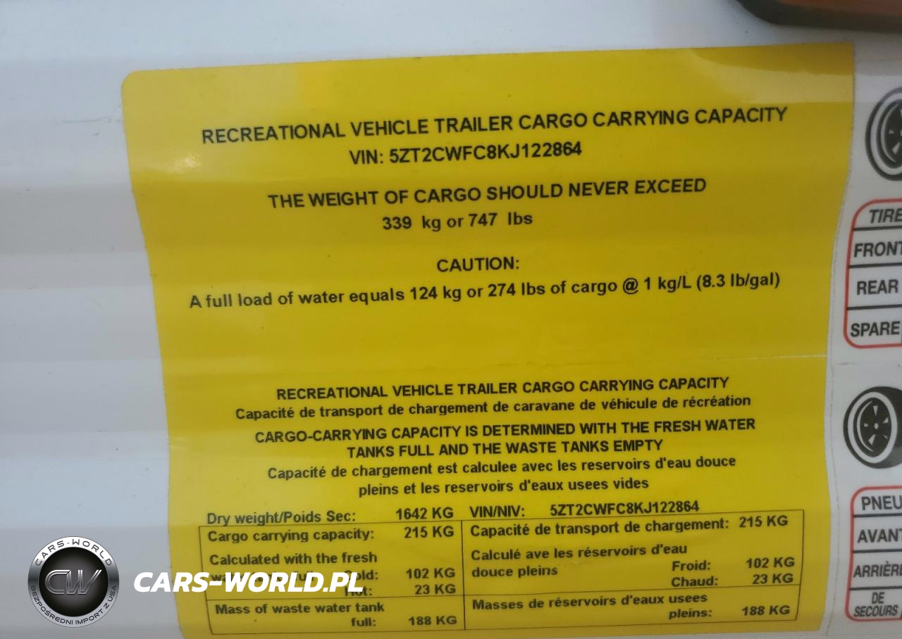 2020 Flagstaff Flagstaff Rv Or Camper Camper VIN:5ZT2CWFC8KJ122864 - 10