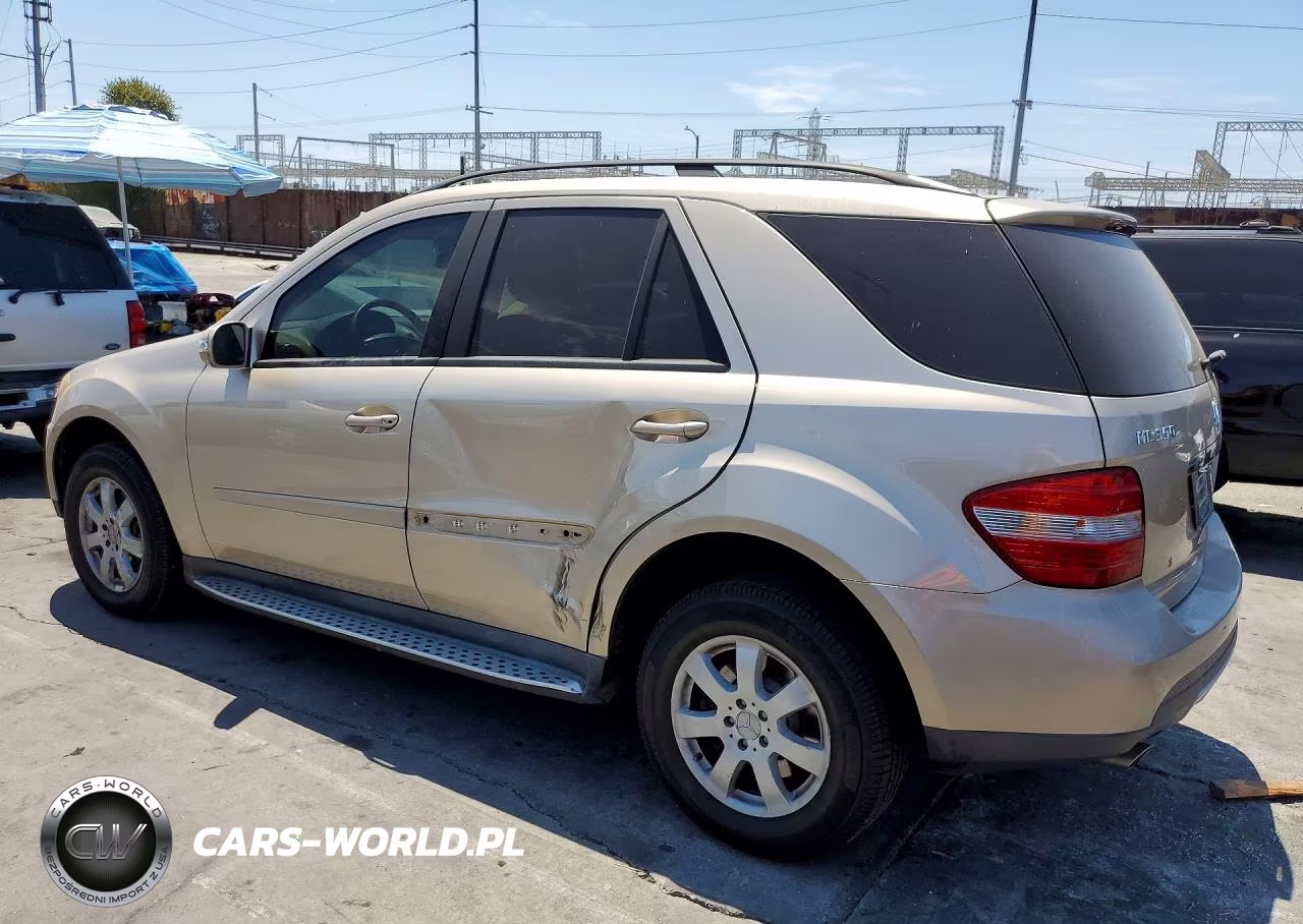 2007 Mercedes-Benz Ml 350 VIN:4JGBB86E67A242912 - 2