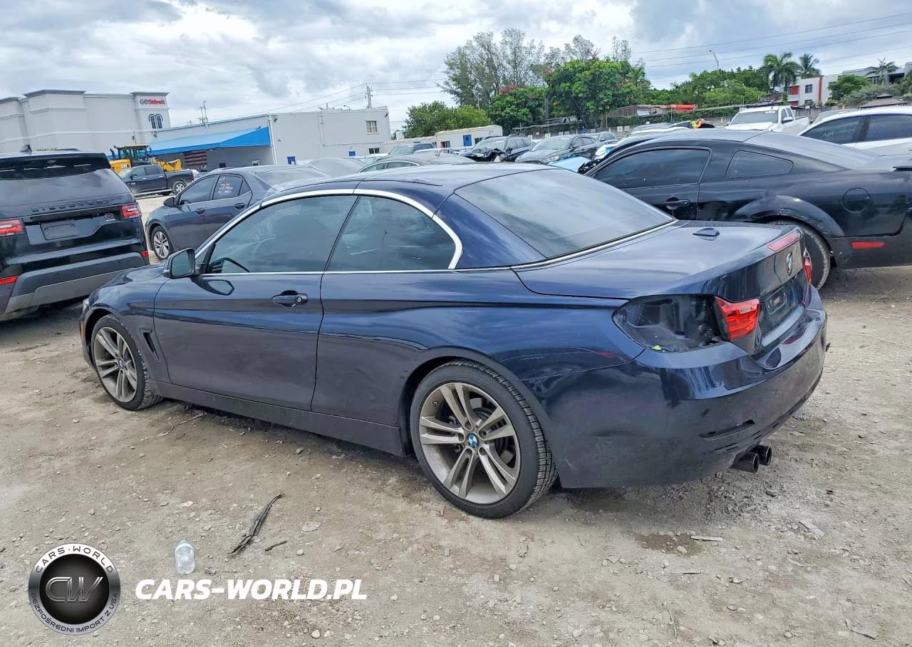 2017 BMW 430I VIN:WBA4U7C53H5D42837 - 2