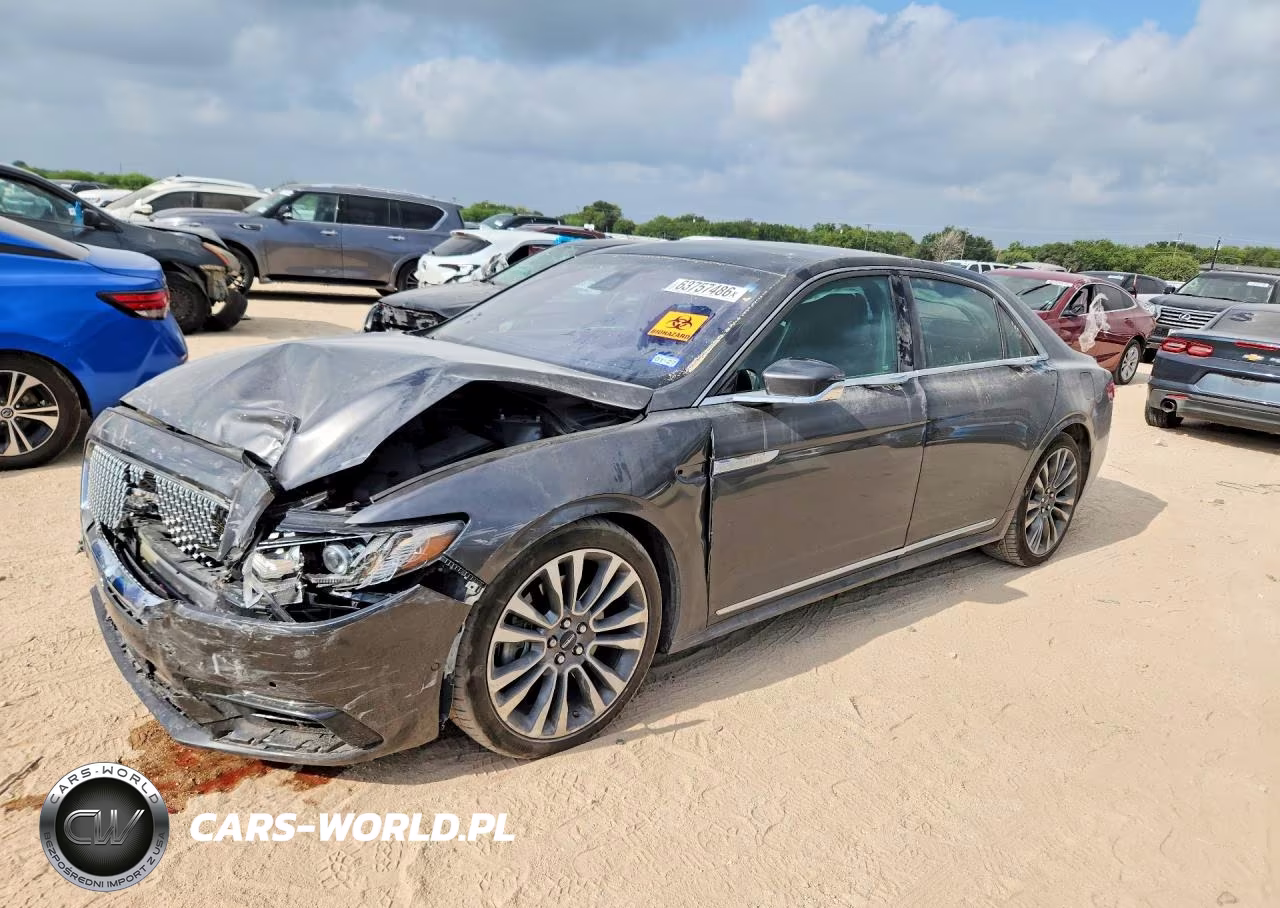 2017 Lincoln Continental Reserve VIN:1LN6L9NC7H5607564 - 1