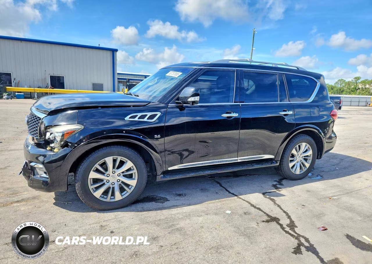 2017 Infiniti Qx80 Base VIN:JN8AZ2NF1H9643942 - 1