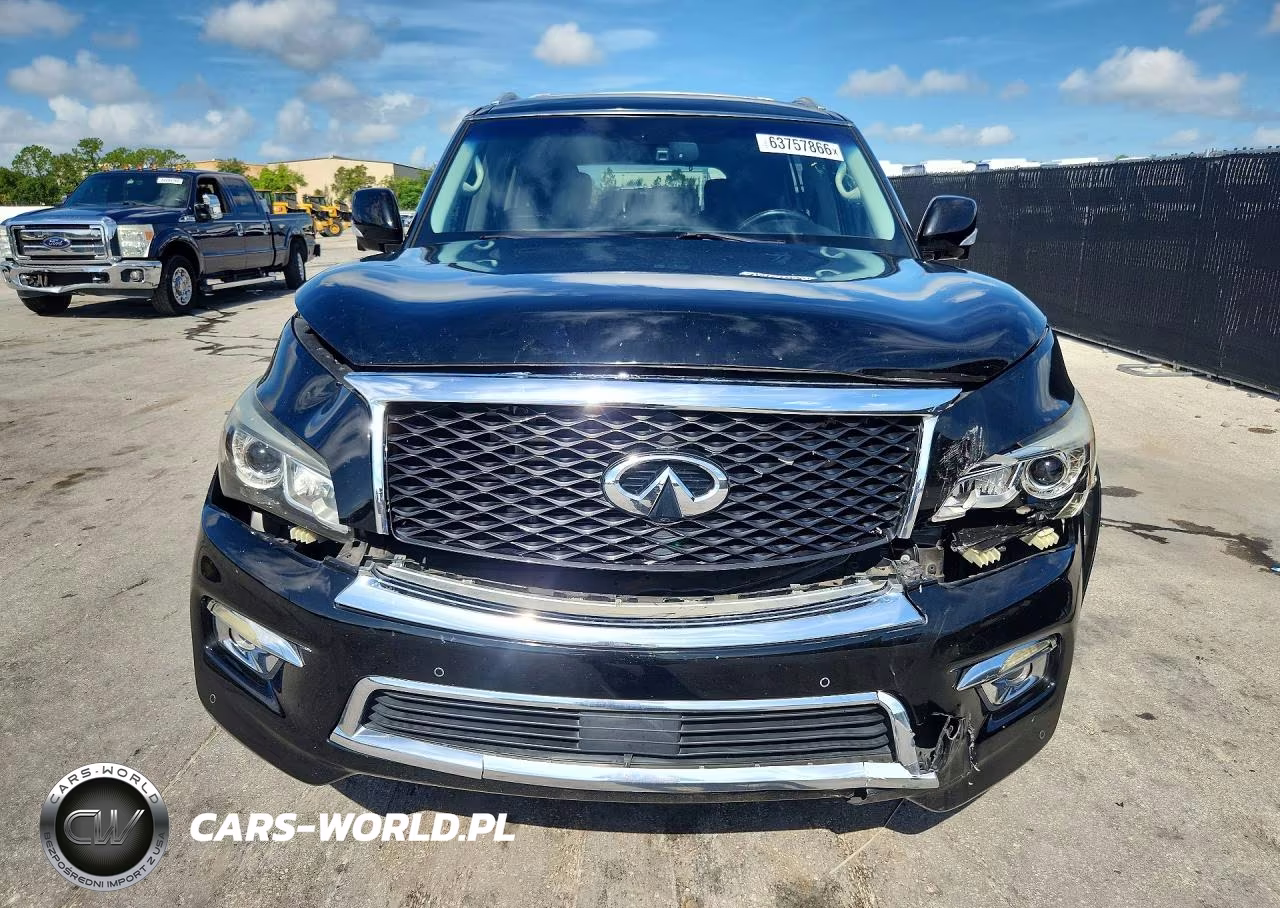 2017 Infiniti Qx80 Base VIN:JN8AZ2NF1H9643942 - 5