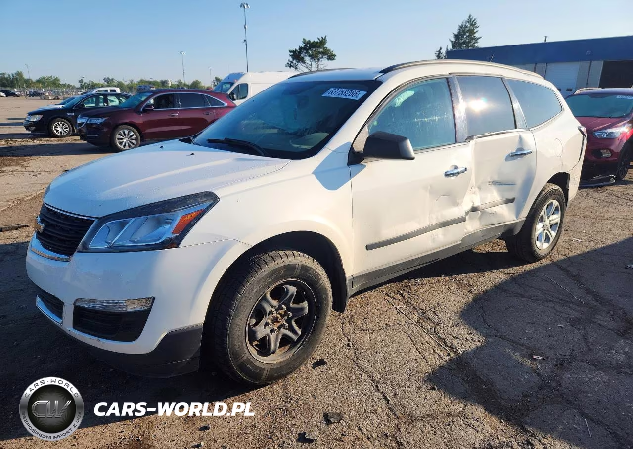 2014 Chevrolet Traverse Ls VIN:1GNKRFED8EJ191902 - 1