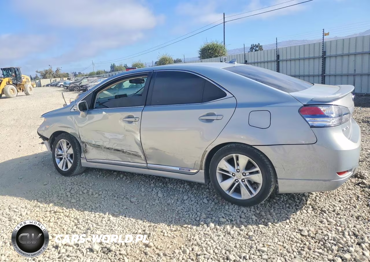 2010 Lexus Hs 250H VIN:JTHBB1BA0A2035561 - 2