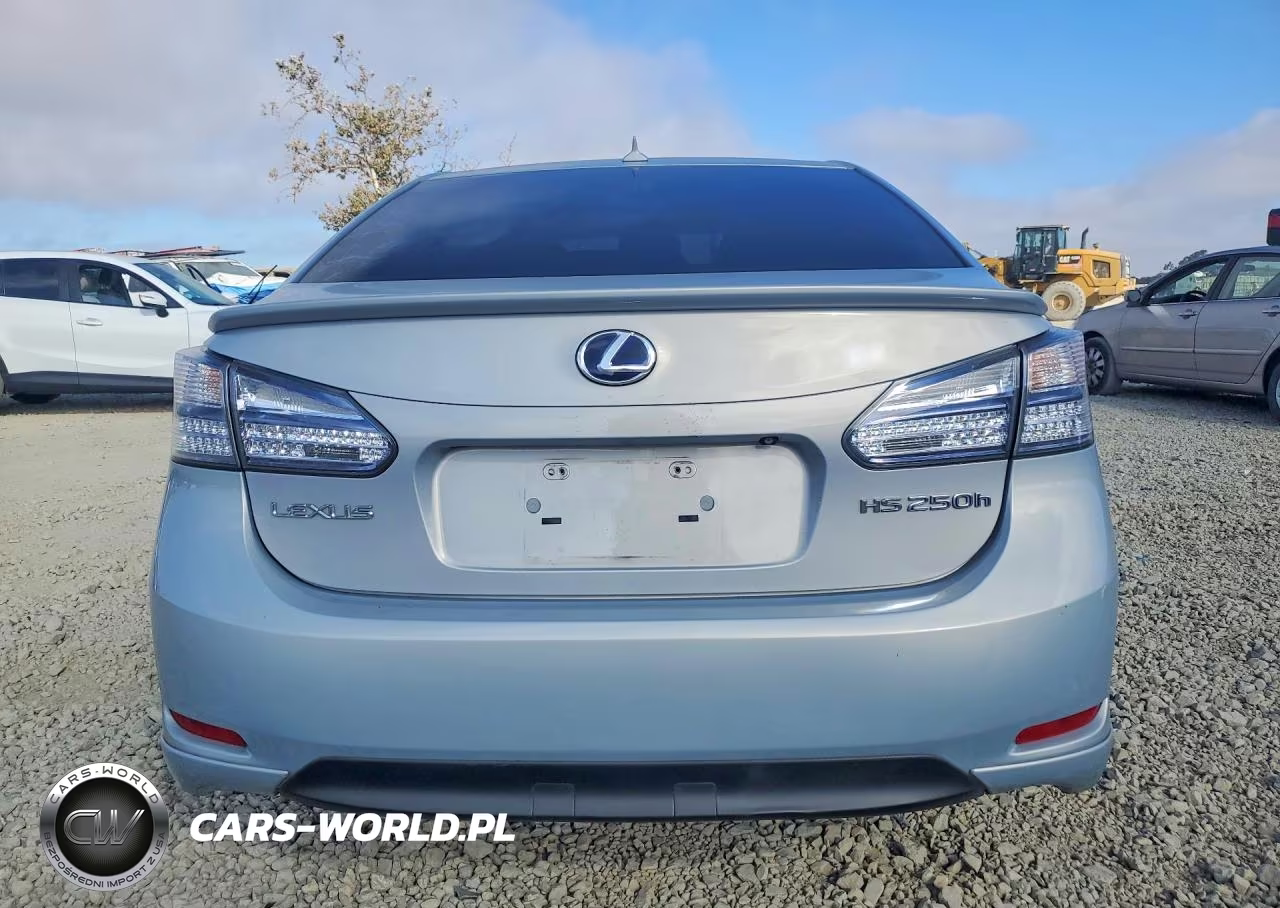 2010 Lexus Hs 250H VIN:JTHBB1BA0A2035561 - 6