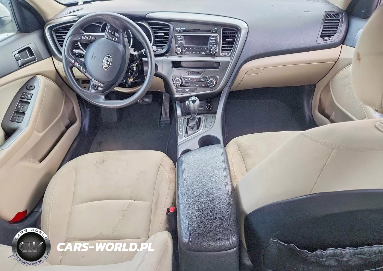 2013 Kia Optima Lx VIN:5XXGM4A70DG123596 - 8