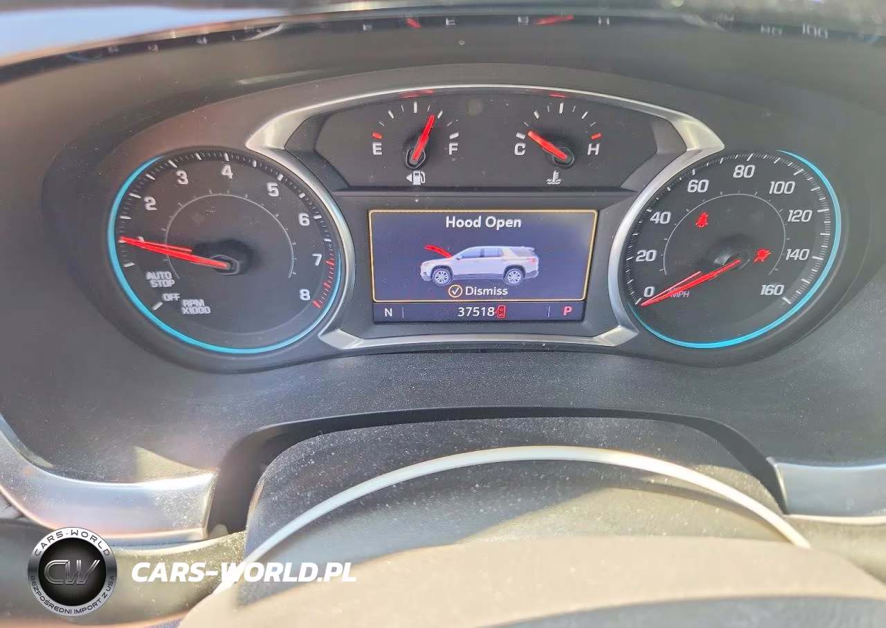2020 Chevrolet Traverse Lt VIN:1GNERGKW0LJ326408 - 9