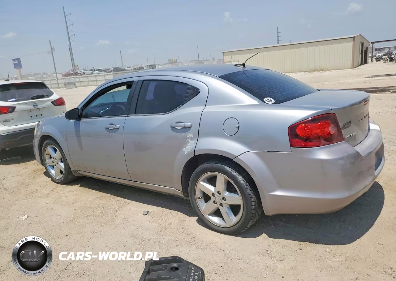 2013 Dodge Avenger Se VIN:1C3CDZAB8DN725042 - 2