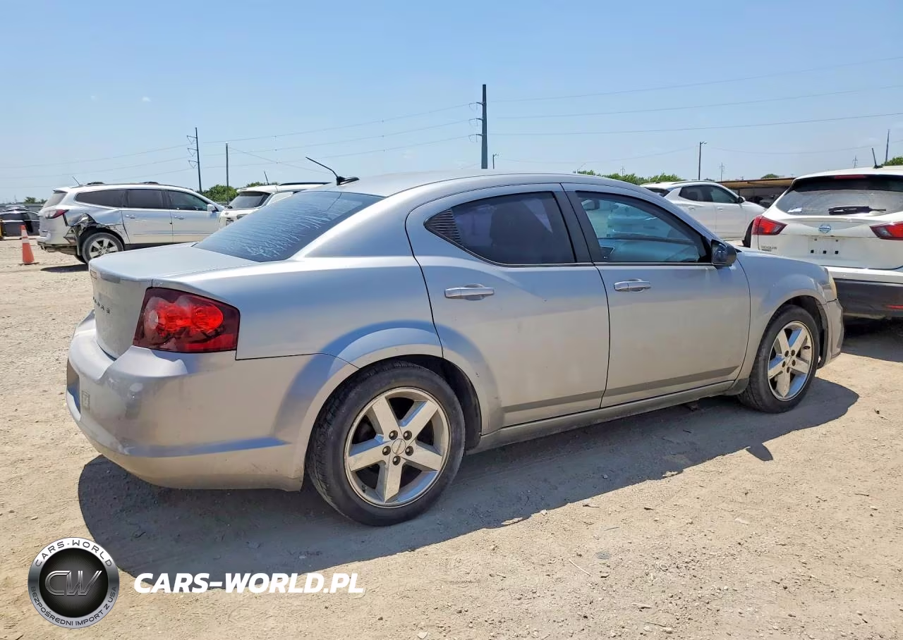 2013 Dodge Avenger Se VIN:1C3CDZAB8DN725042 - 3