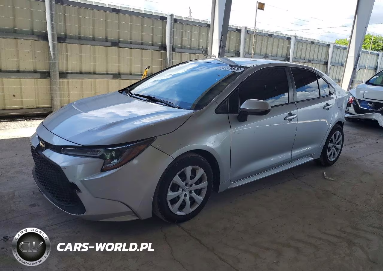2022 Toyota Corolla Le VIN:JTDEPMAEXN3015128 - 1