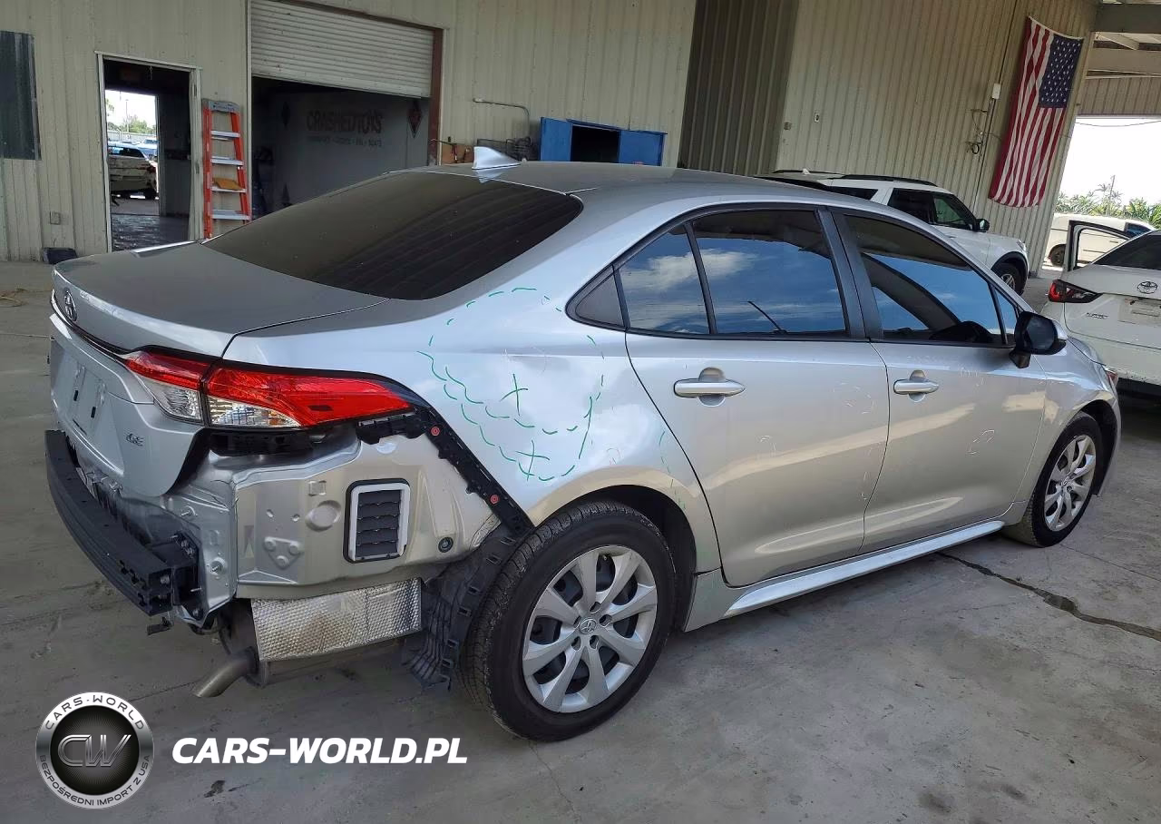 2022 Toyota Corolla Le VIN:JTDEPMAEXN3015128 - 3