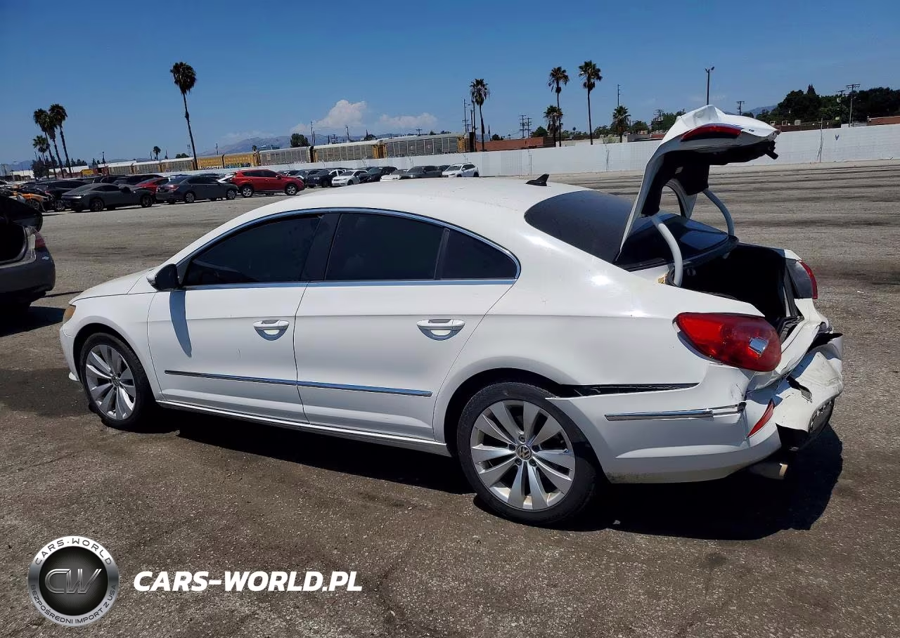 2012 Volkswagen Cc Sport VIN:WVWMP7AN7CE522003 - 2