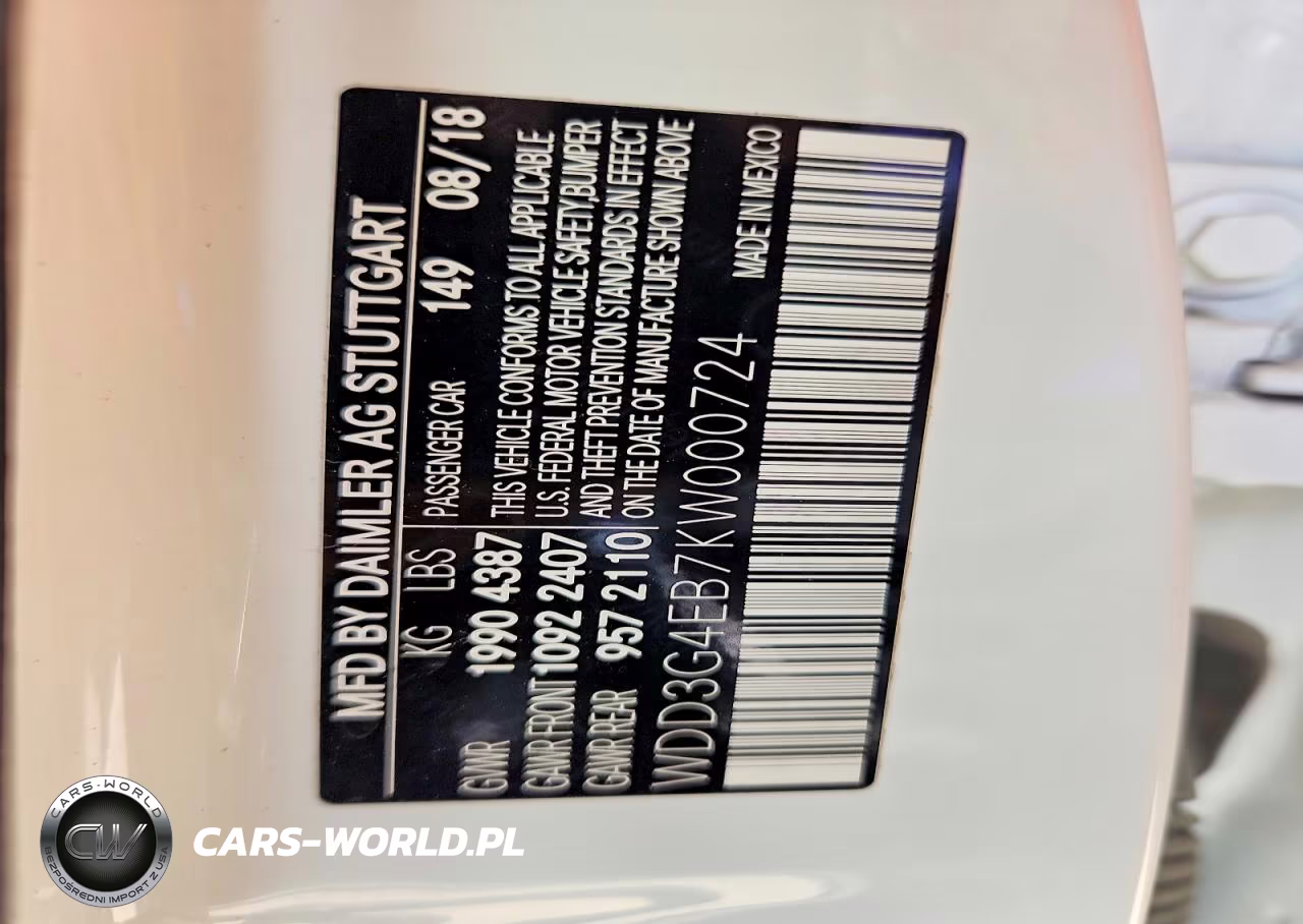 2019 Mercedes-Benz A 220 VIN:WDD3G4EB7KW000724 - 12