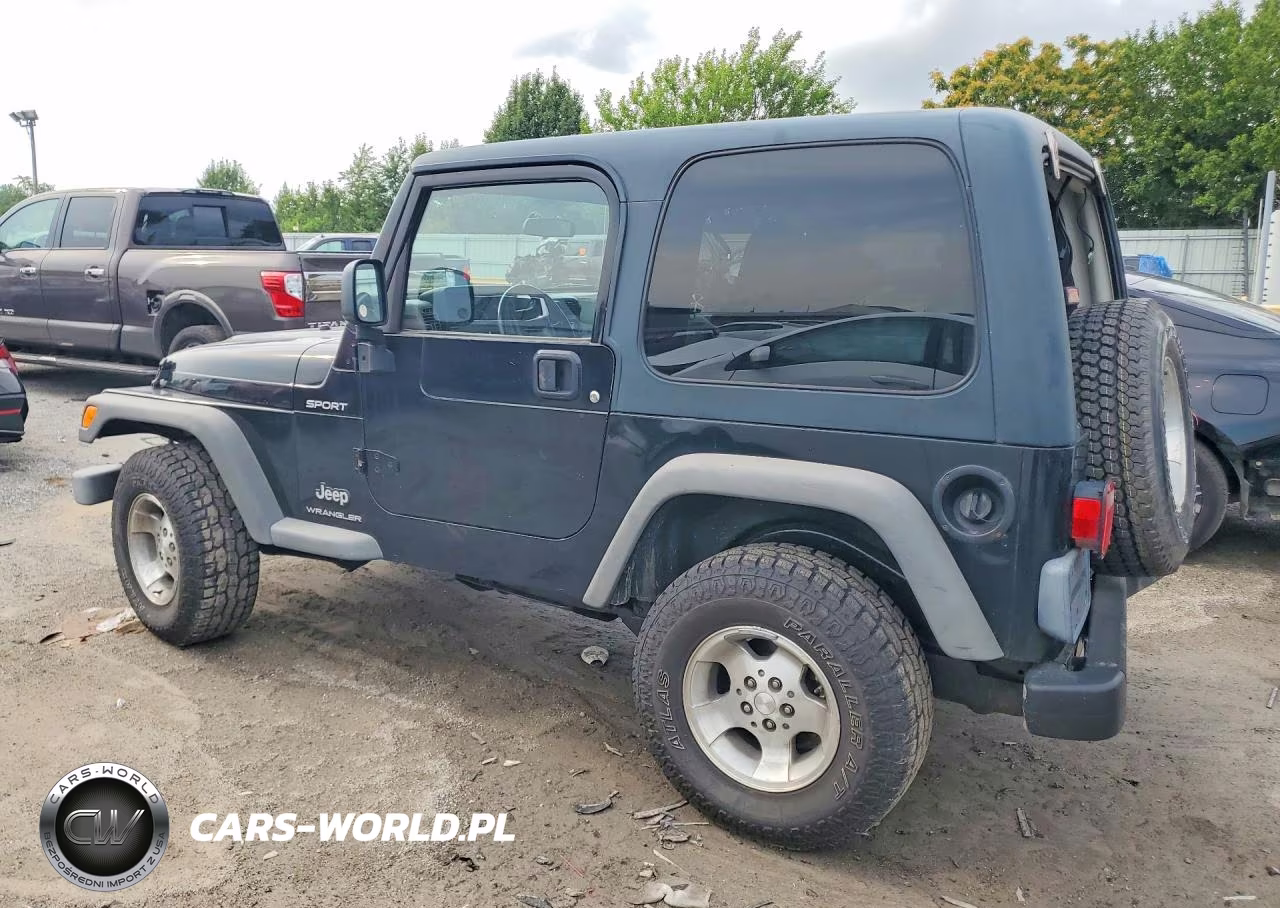 2003 Jeep Wrangler - Tj Sport VIN:1J4FA49S23P365370 - 2