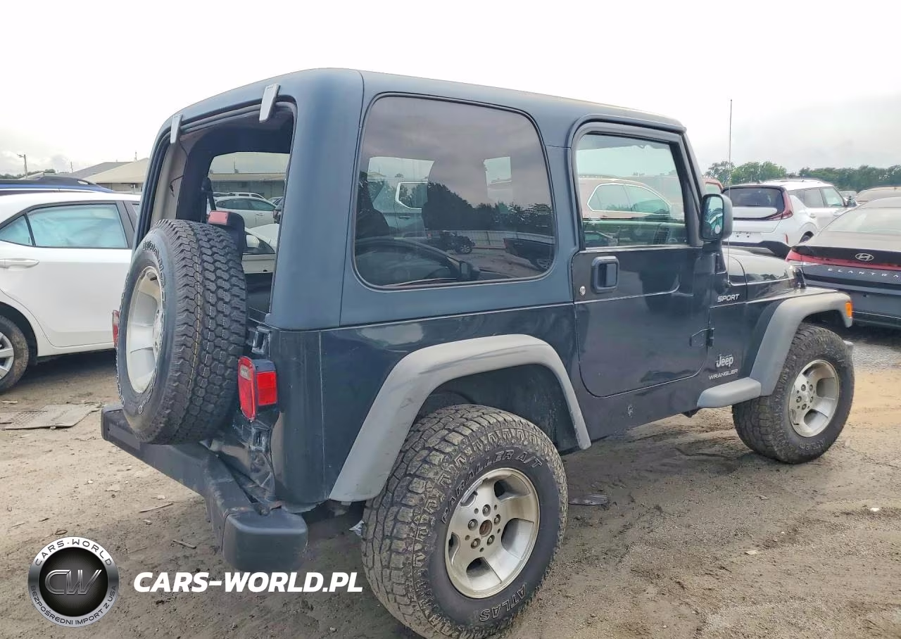2003 Jeep Wrangler - Tj Sport VIN:1J4FA49S23P365370 - 3